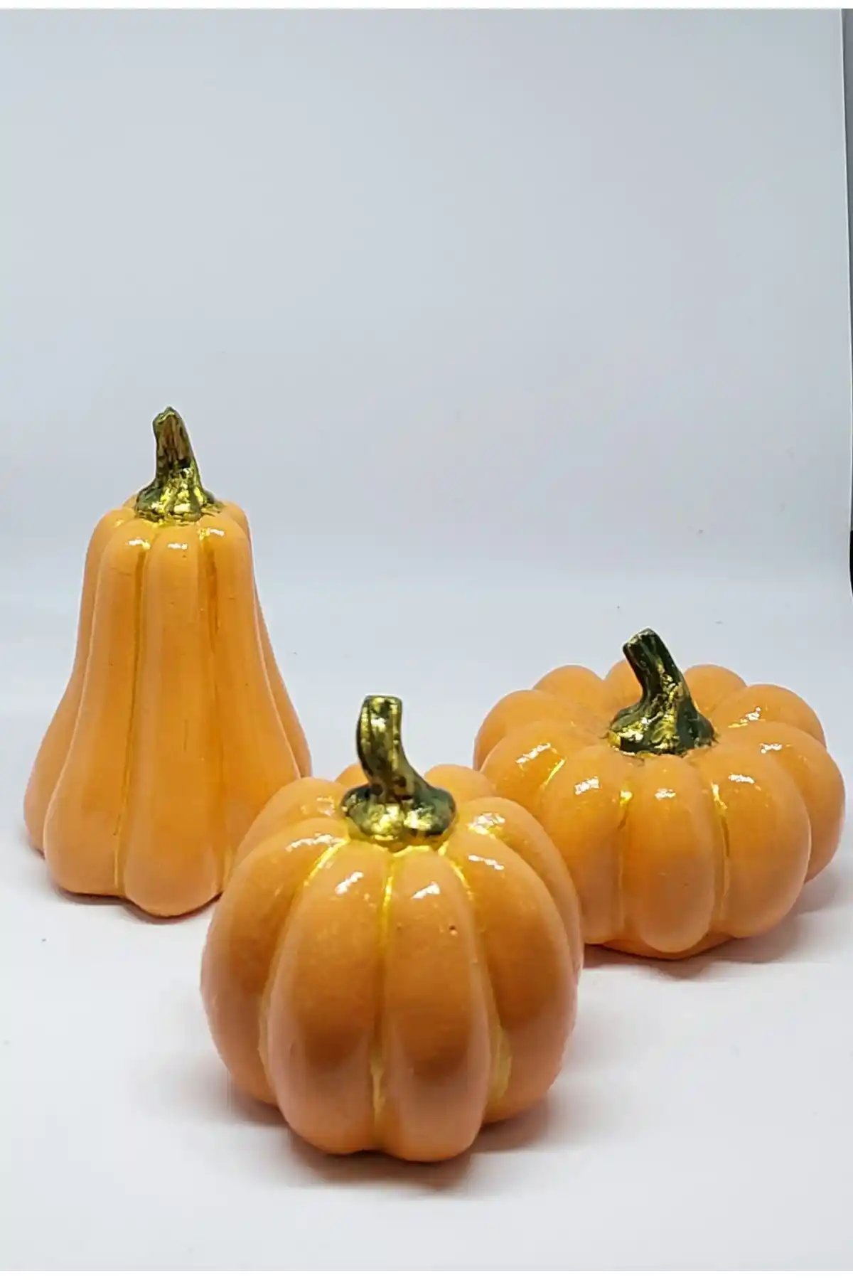 Porta bluBalkabağı 3'lü Dekor Seti ile Modern Ev Dekorasyonuna Şıklık Katın