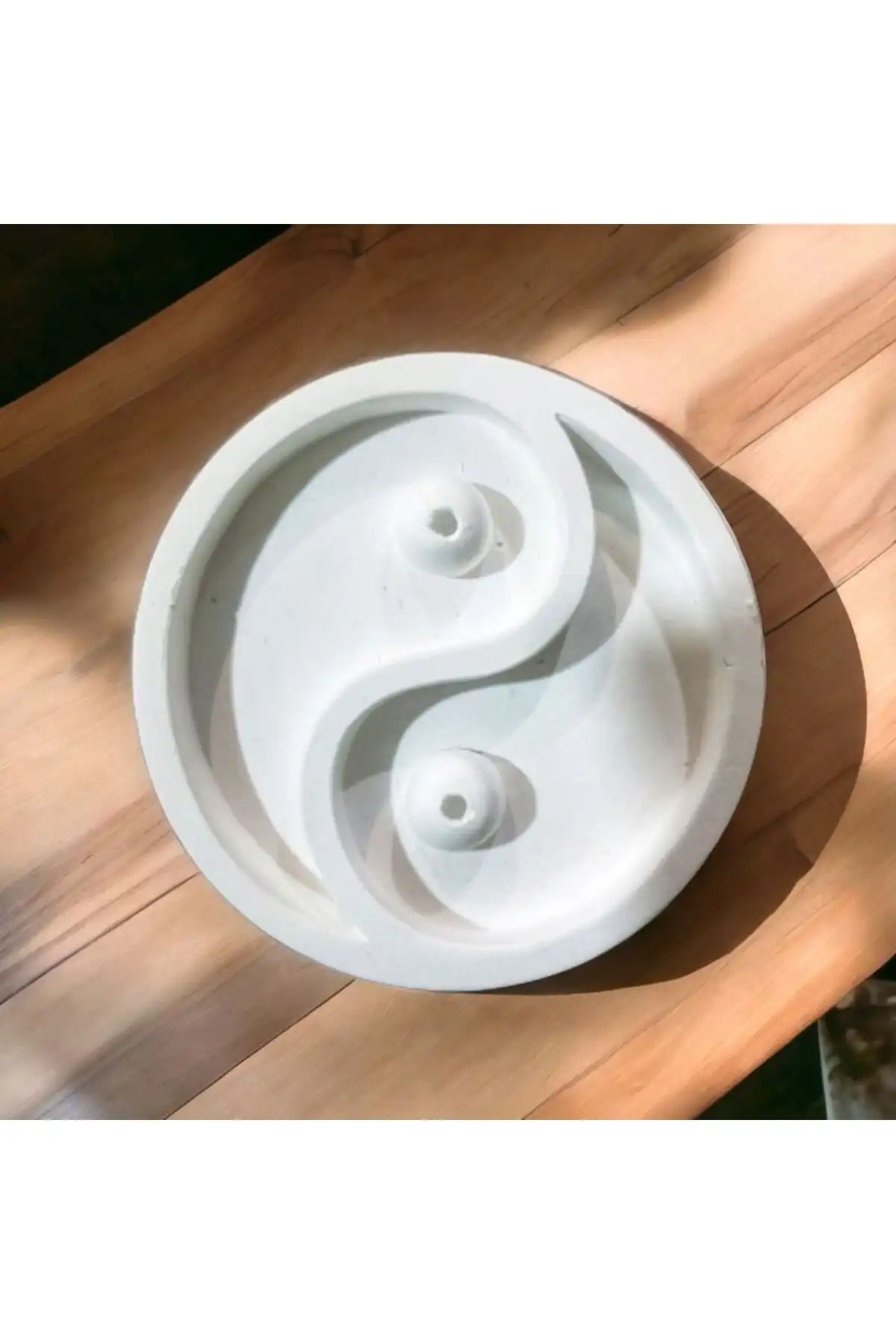 CHVE DESIGN Aytaşı Ying Yang Tütsülük: Modern ve Minimalist Dekorasyon Aksesuarı