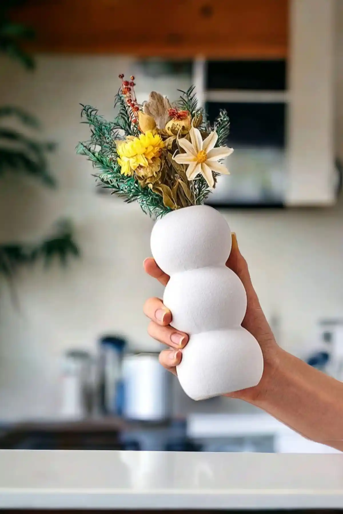 MUJİ STORE Dekoratif Minyatür Bubble Vazolar ile Şıklığı Evlerinize Taşıyın