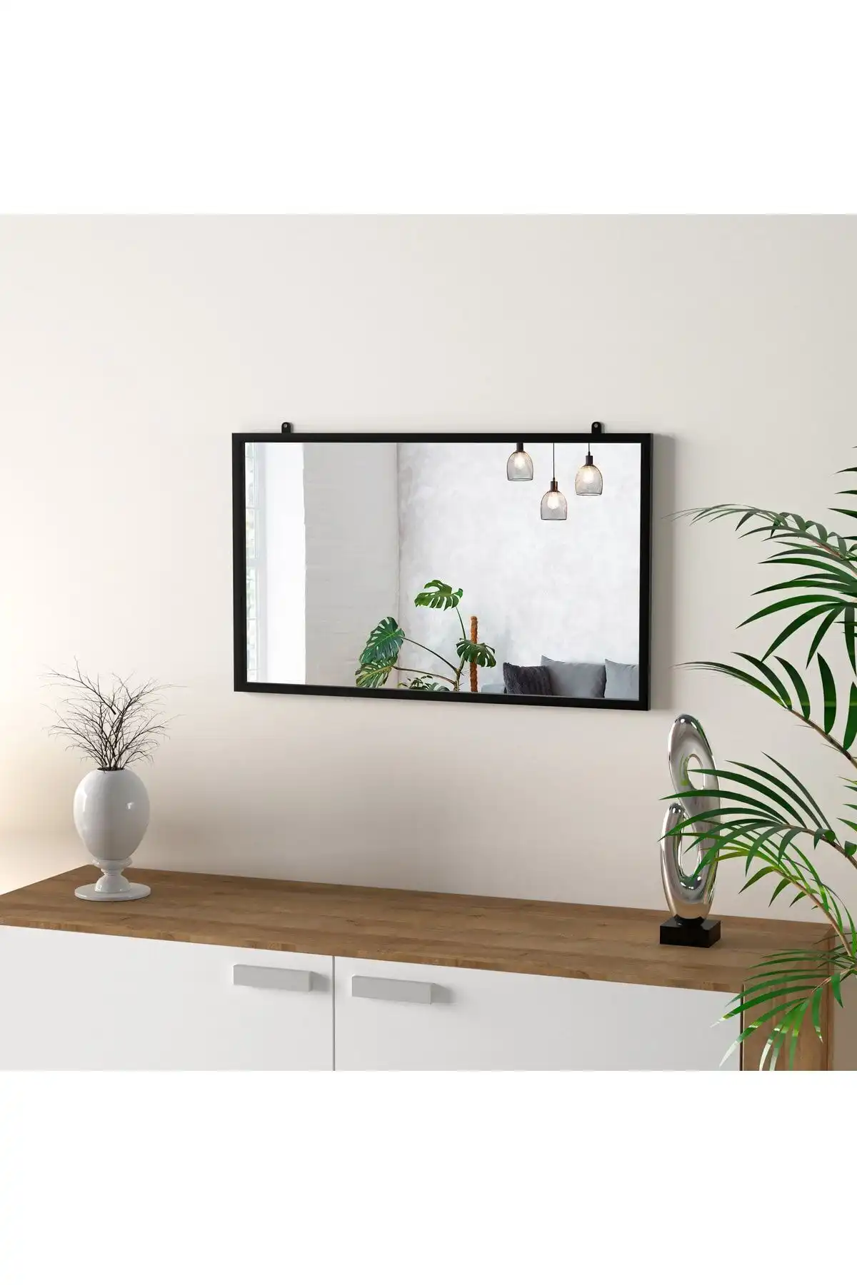 Tino Furniture Melody Siyah Metal Dekoratif Ayna İncelemesi ve Kullanım Alanları