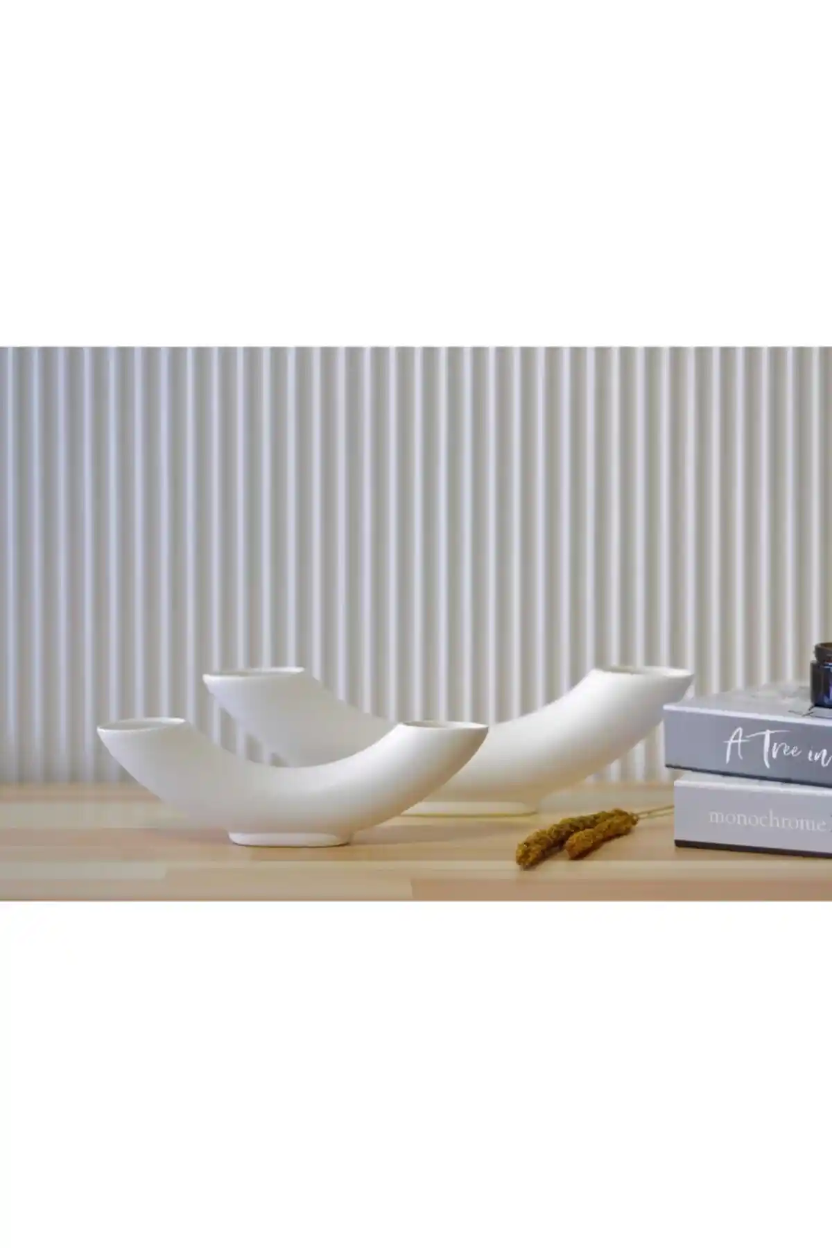 TROVE Horn Set: Şık Seramik Vazolar ile Evinizi Süsleyin