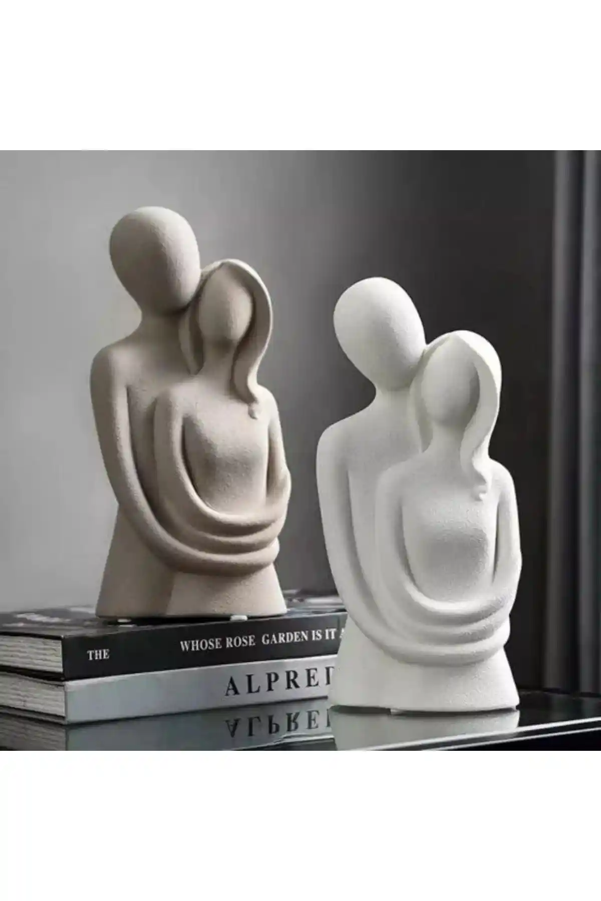 BayCazip Sevgili Aşıklar Çift Biblo: Romantik ve Estetik Ev Dekorasyonu Seçeneği