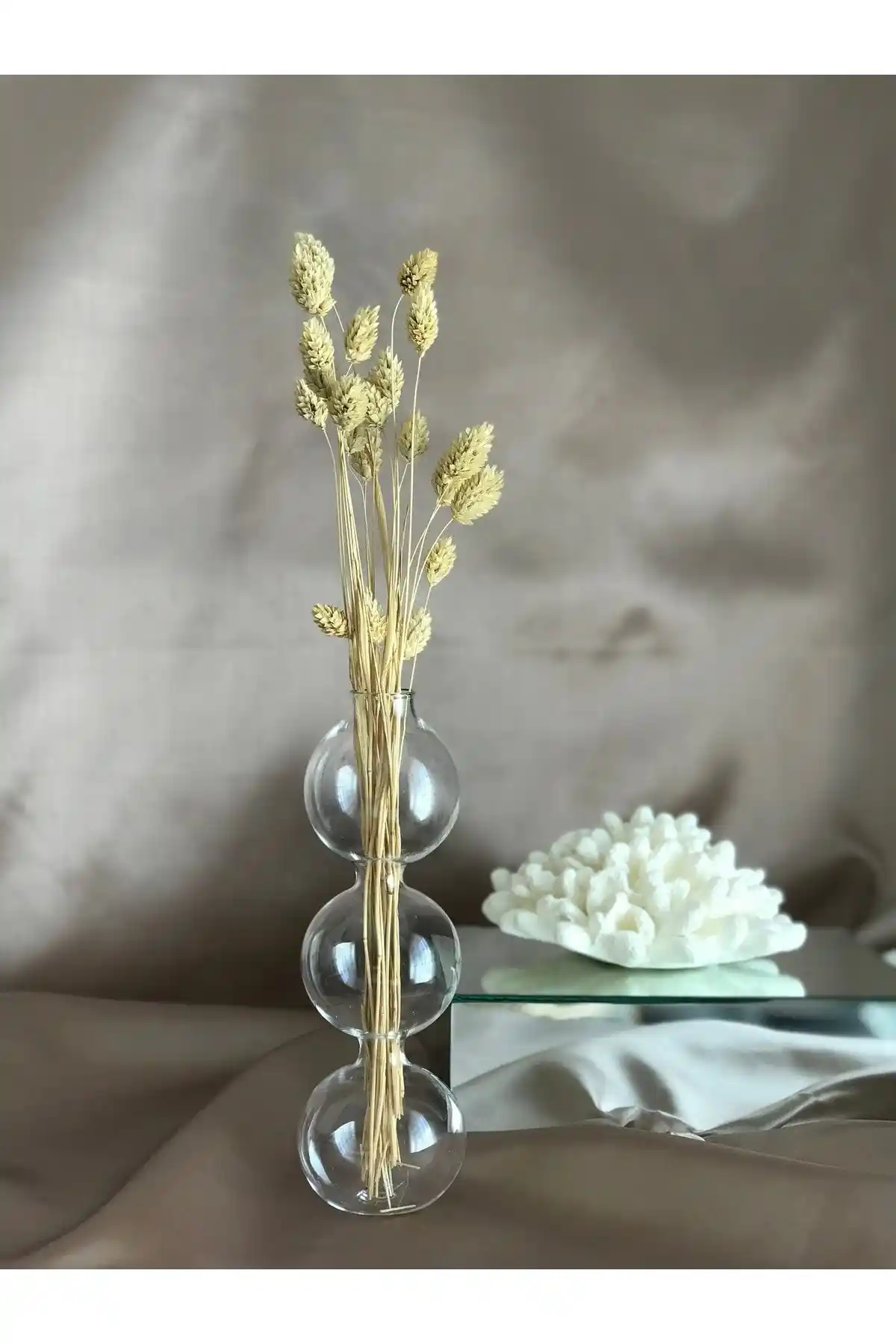 Kübra Özdemir Store Üfleme Cam Vazo: Şık ve Eşsiz Ev Dekorasyonu için İdeal Seçenek