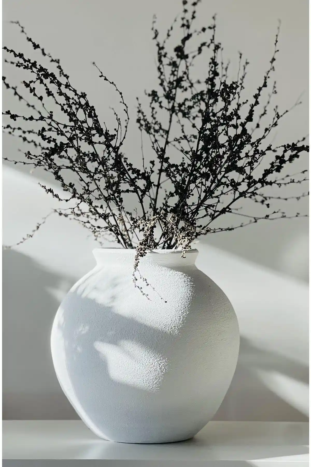 Allegorie.Co Lamee Büyük Göbekli Vazo: Estetik ve Fonksiyonellik Bir Arada