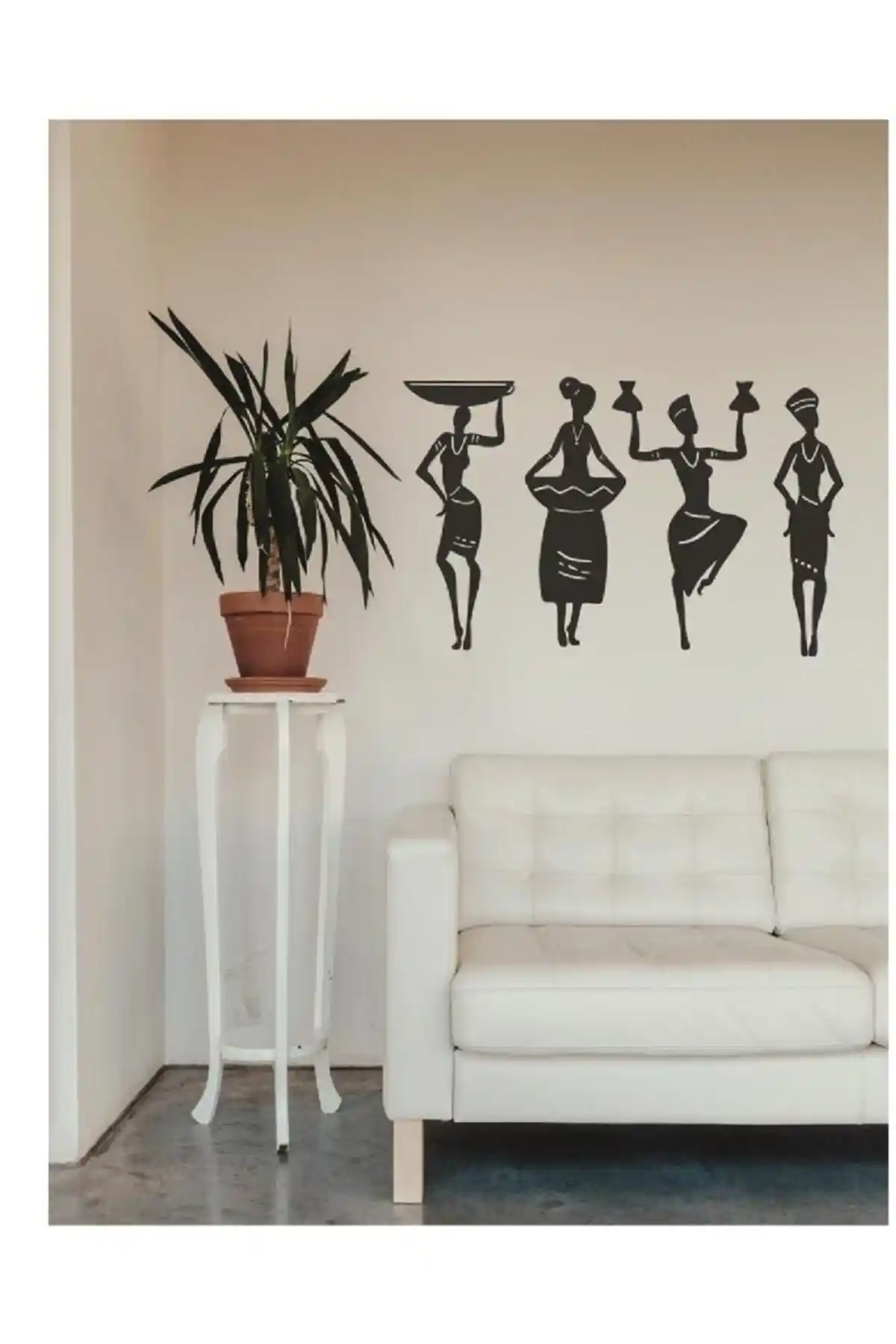 AVMmarketim Afrikalı Kadınlar Ahşap Tablo: Estetik ve Fonksiyonel Duvar Dekoru