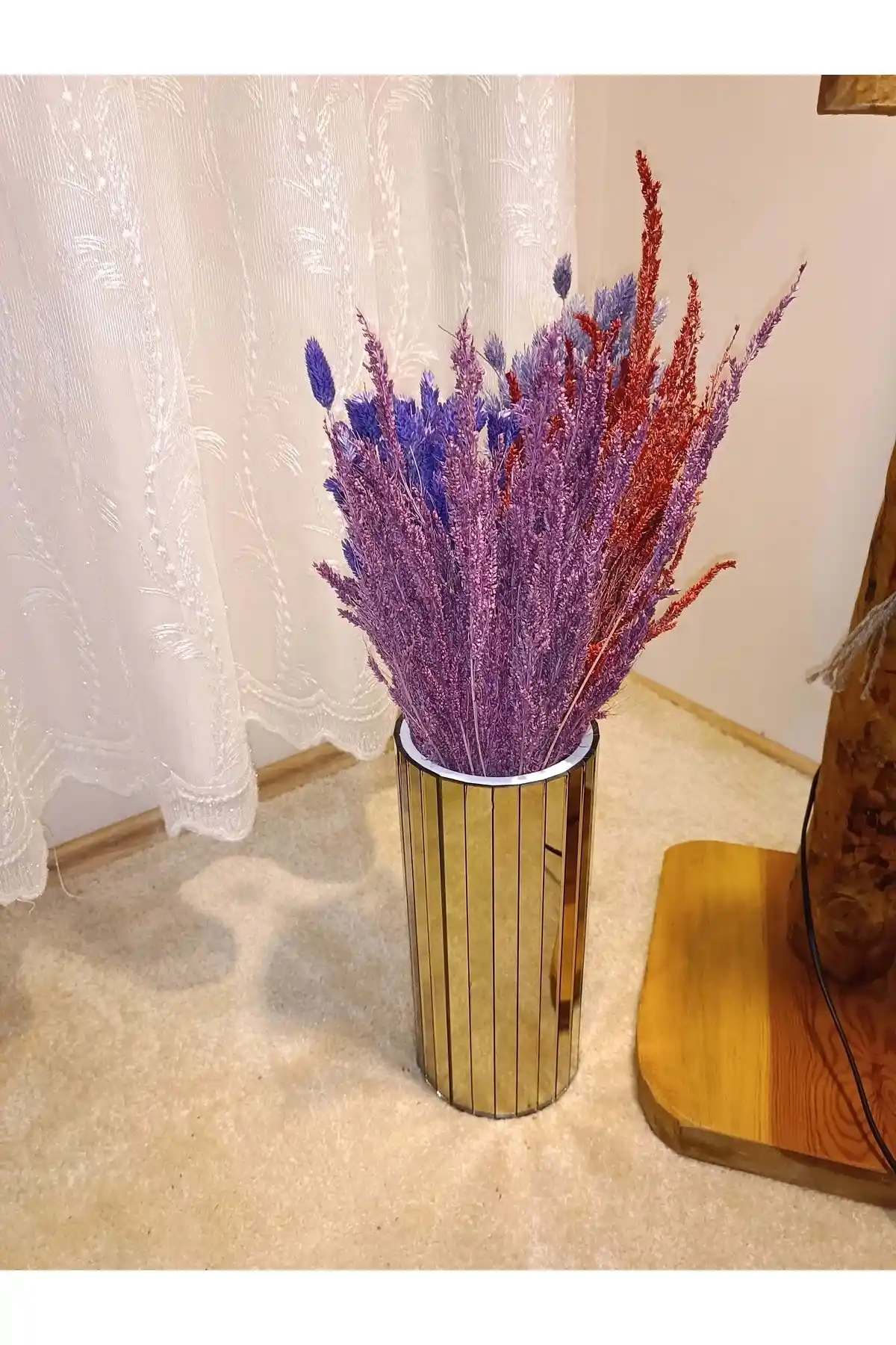 Extrasepetim 30 cm Aynalı Vazo: Şık ve Kullanışlı İç Mekan Aksesuarı