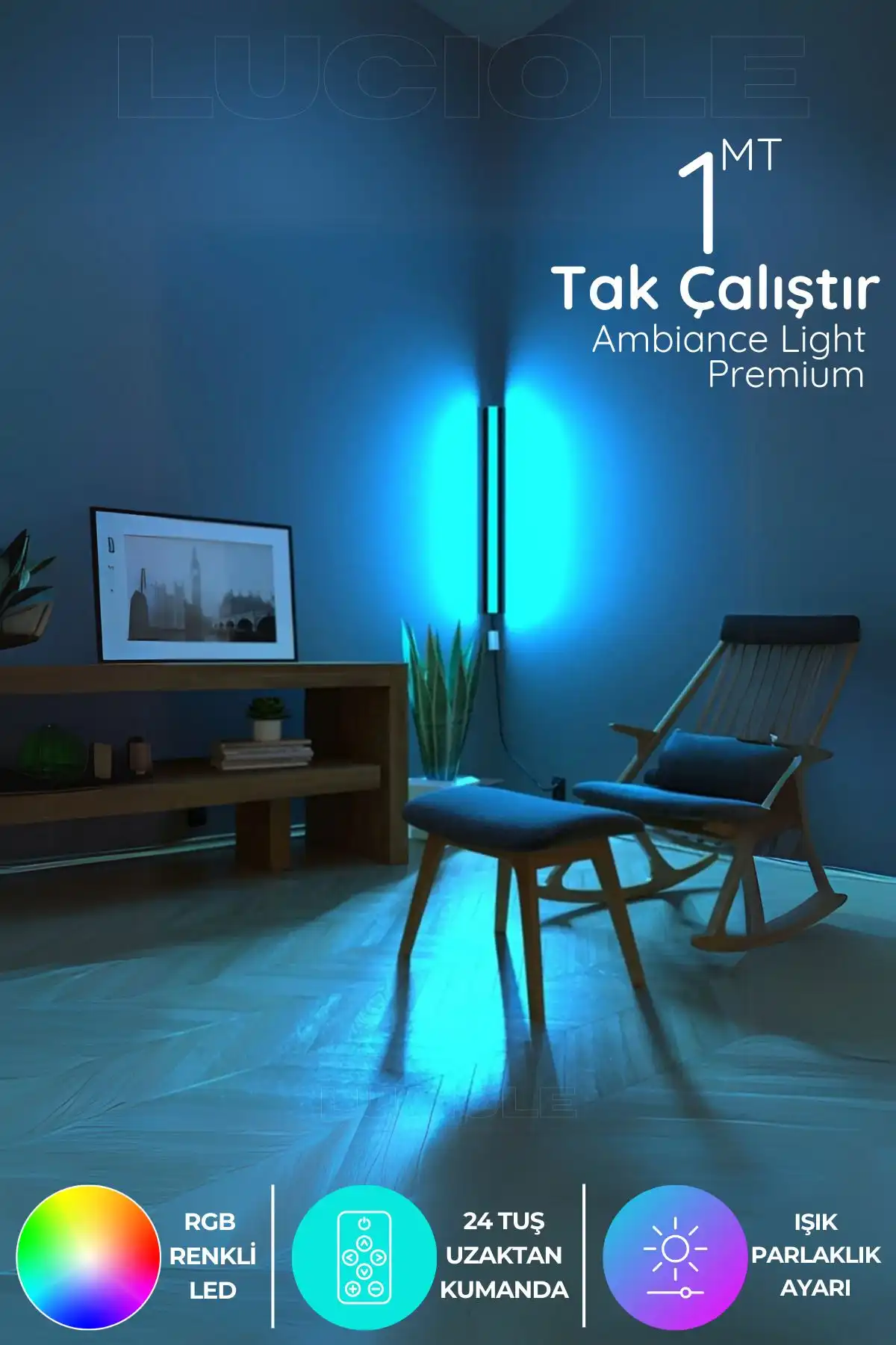Luciole Led Abajur: Modern Tasarımı ve Fonksiyonel Aydınlatma Çözümleri