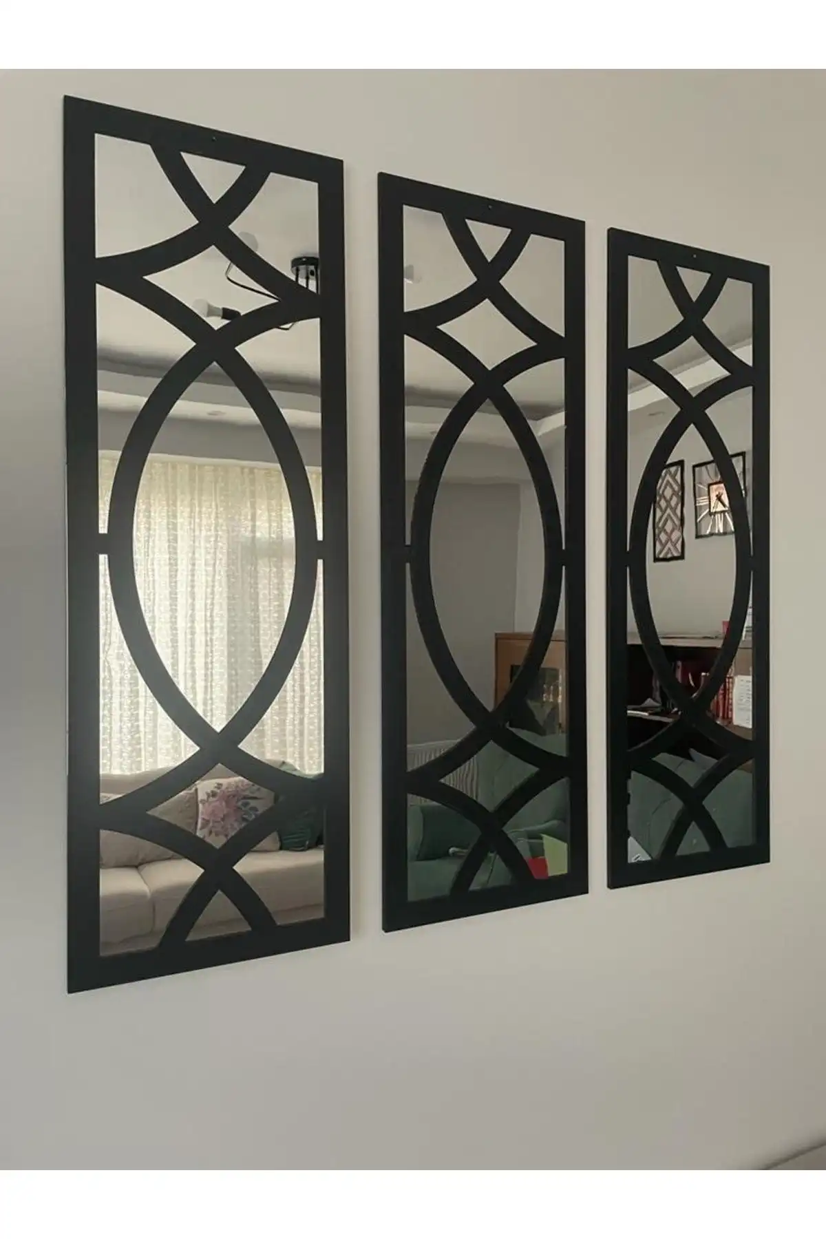 ONCA HEDİYELİK: Modern Dekoratif Geometrik Desenli Aynalar ile Şıklığı Yakalayın