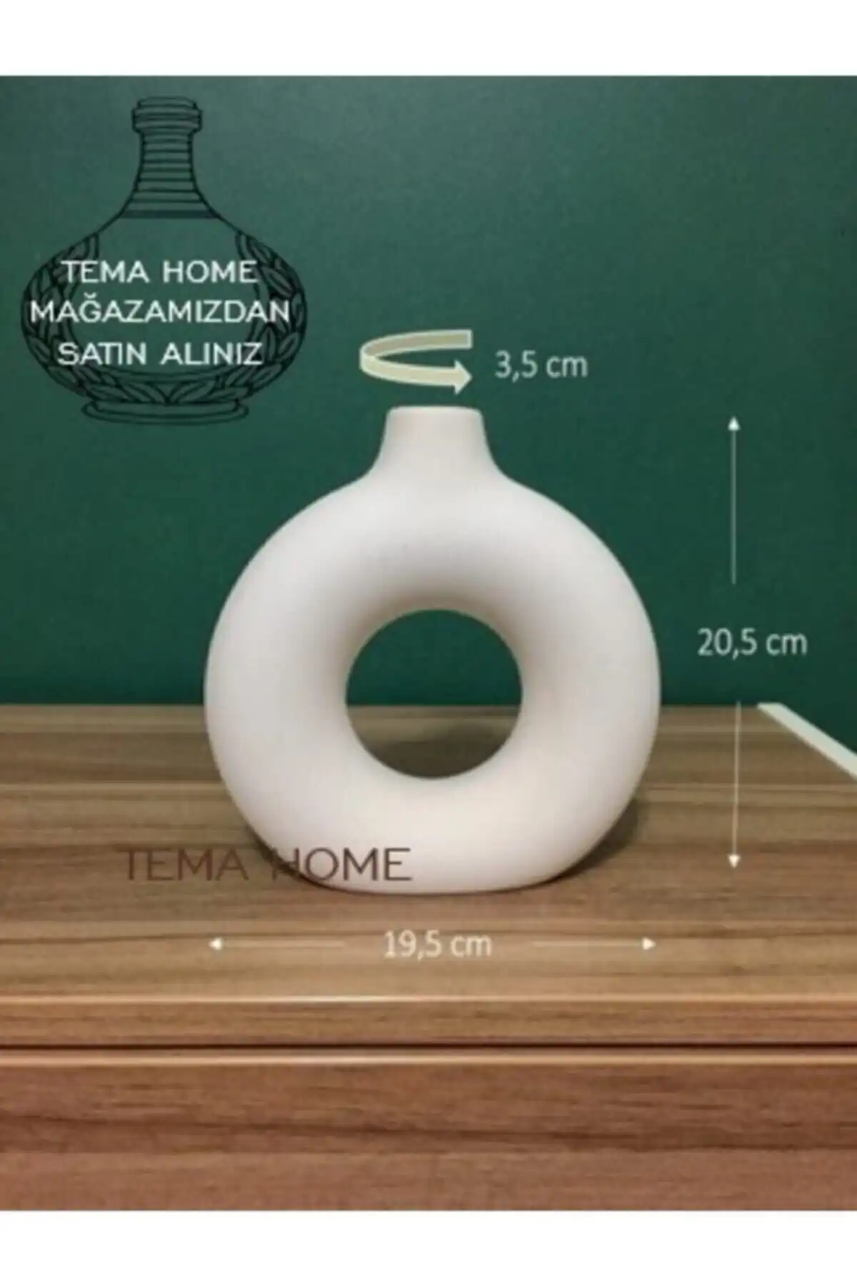 TEMA HOME Bohem Seramik Vazo: Modern Şıklığı ve Estetiğin Buluştuğu Adres