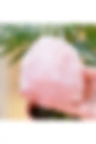 Büyük Boy Pembe Kuvars Taşı Ham Kütle ile Ruhsal Dengeyi Sağlayın