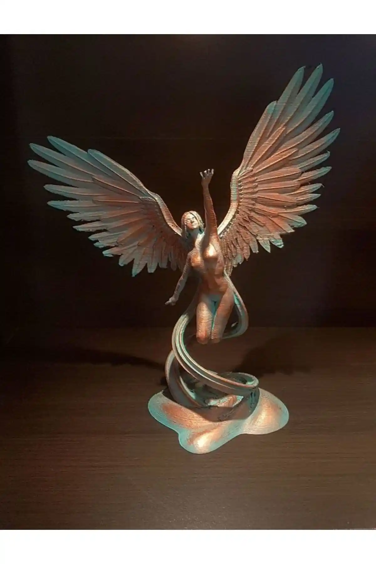 MilenyumStudios Cennete Doğru Uzanan Melek Dekoru ile Modern Ev Dekorasyonu