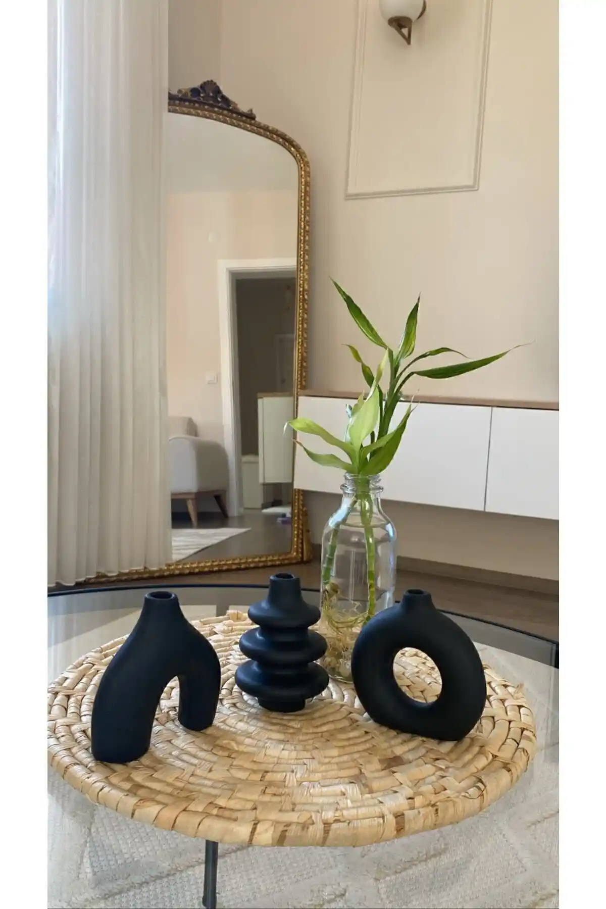 Ogish 10 cm Minimal Vazo Seti ile Bohemian Tarzınızı Yansıtın