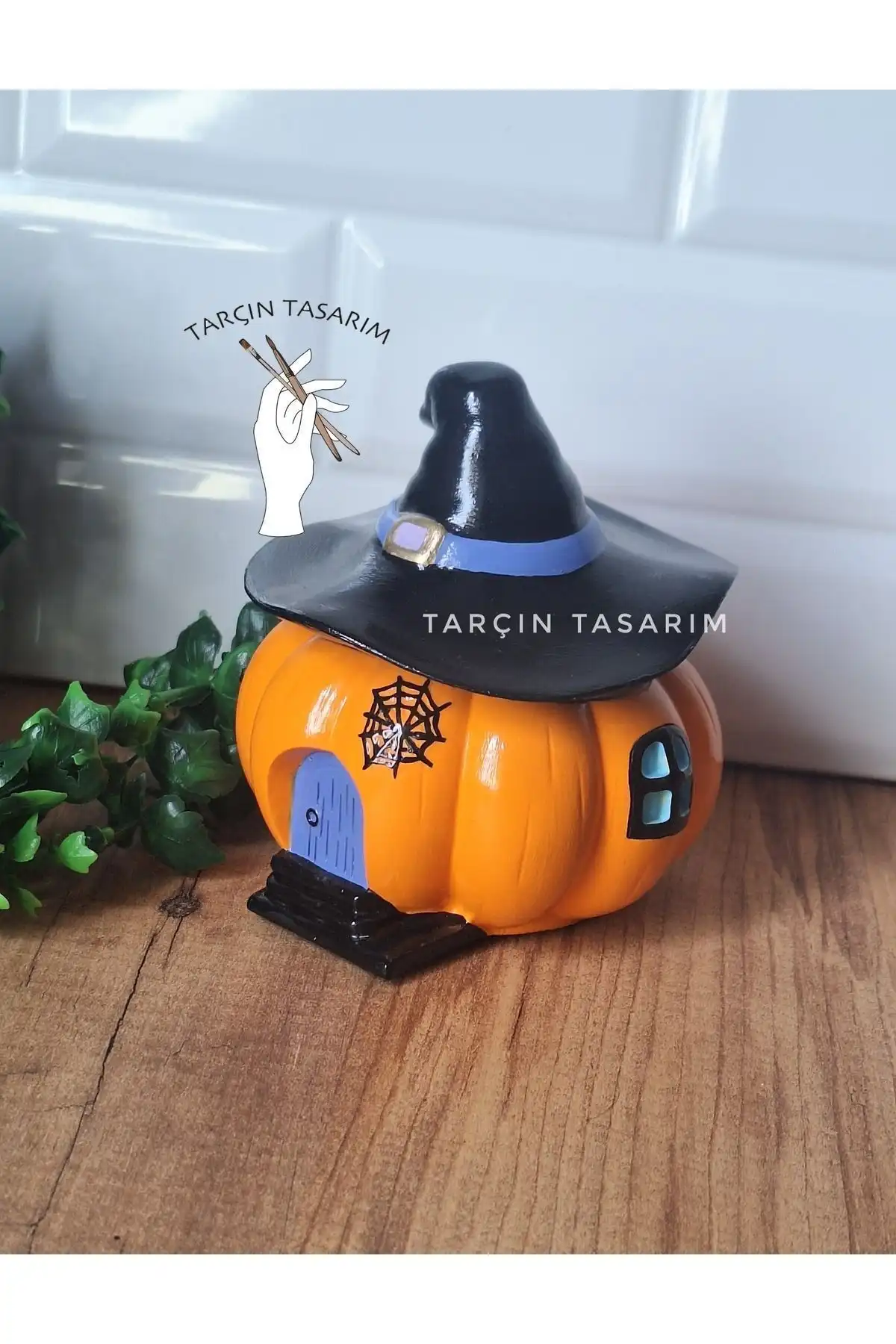 Tarçın Tasarım Balkabağı Dekor: Modern ve Estetik Bir Sonbahar Aksesuarı