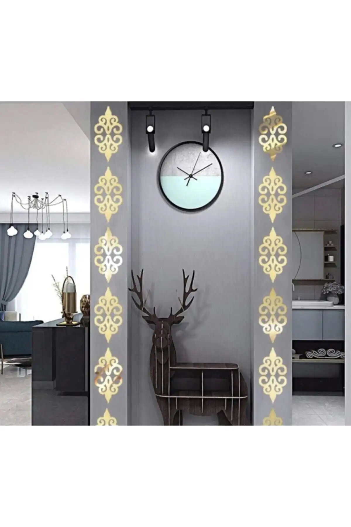 Dekoralife Motif-Bordür Dekoratif Pleksi Ayna ile Şıklığı ve Güvenliği Keşfedin