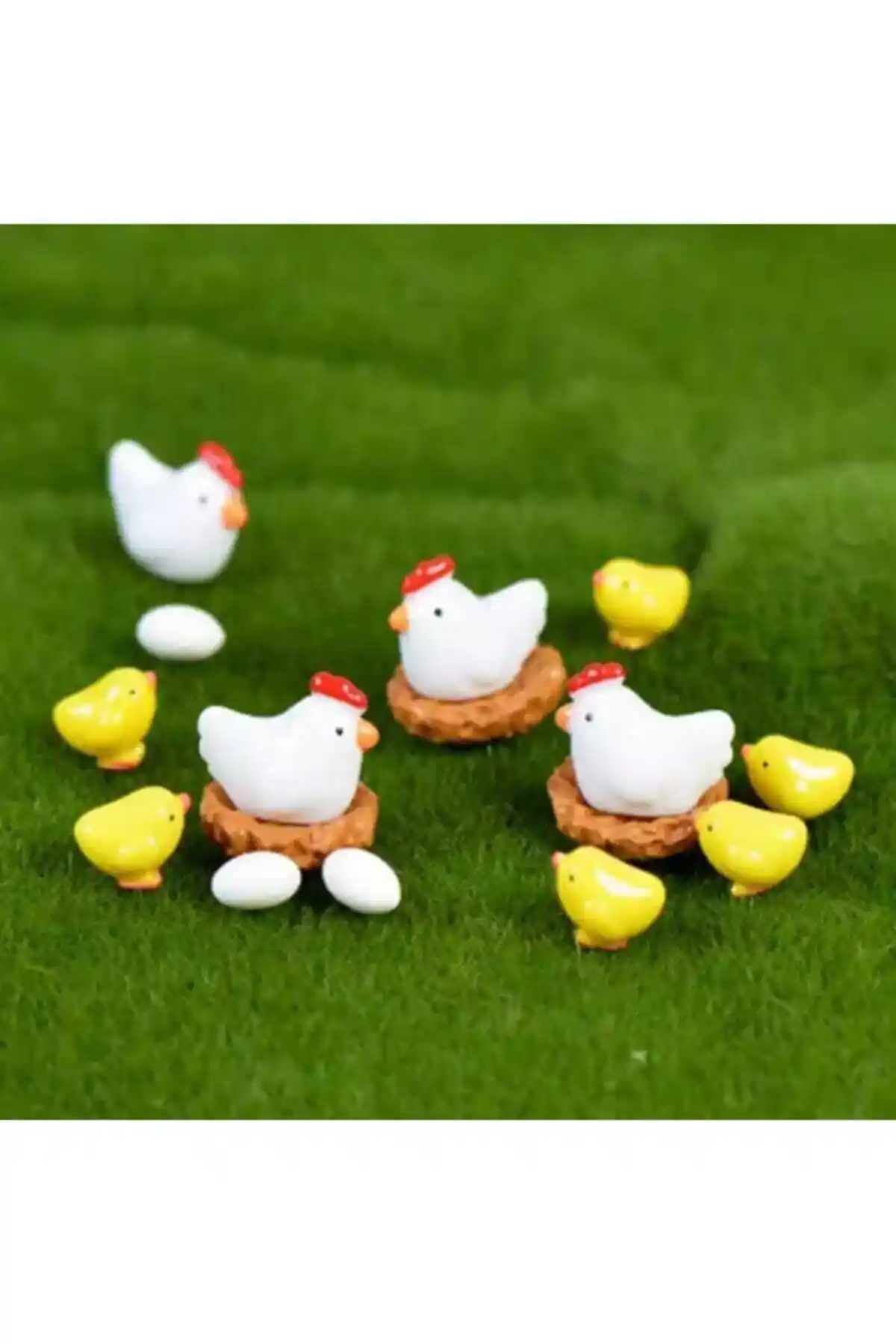 Himi Minyatür Tavuk Seti ile Evinize Doğanın Huzurunu Taşıyın