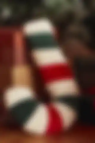 Sarah Anderson Yılbaşı Baston Şeker Şekilli Kırlent: Estetik ve Fonksiyonel