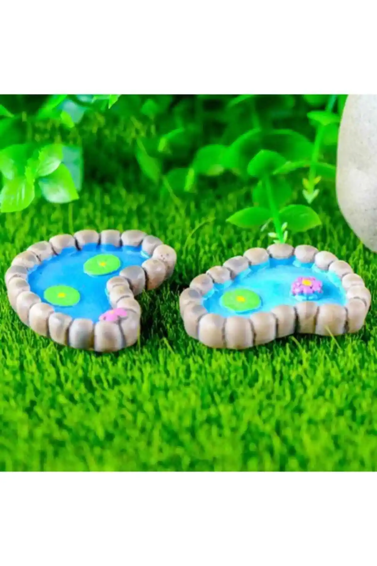 Minik Havuz Teraryum Objeleri ile Ev Görünümünü Şık Bir Şekilde İyileştirin