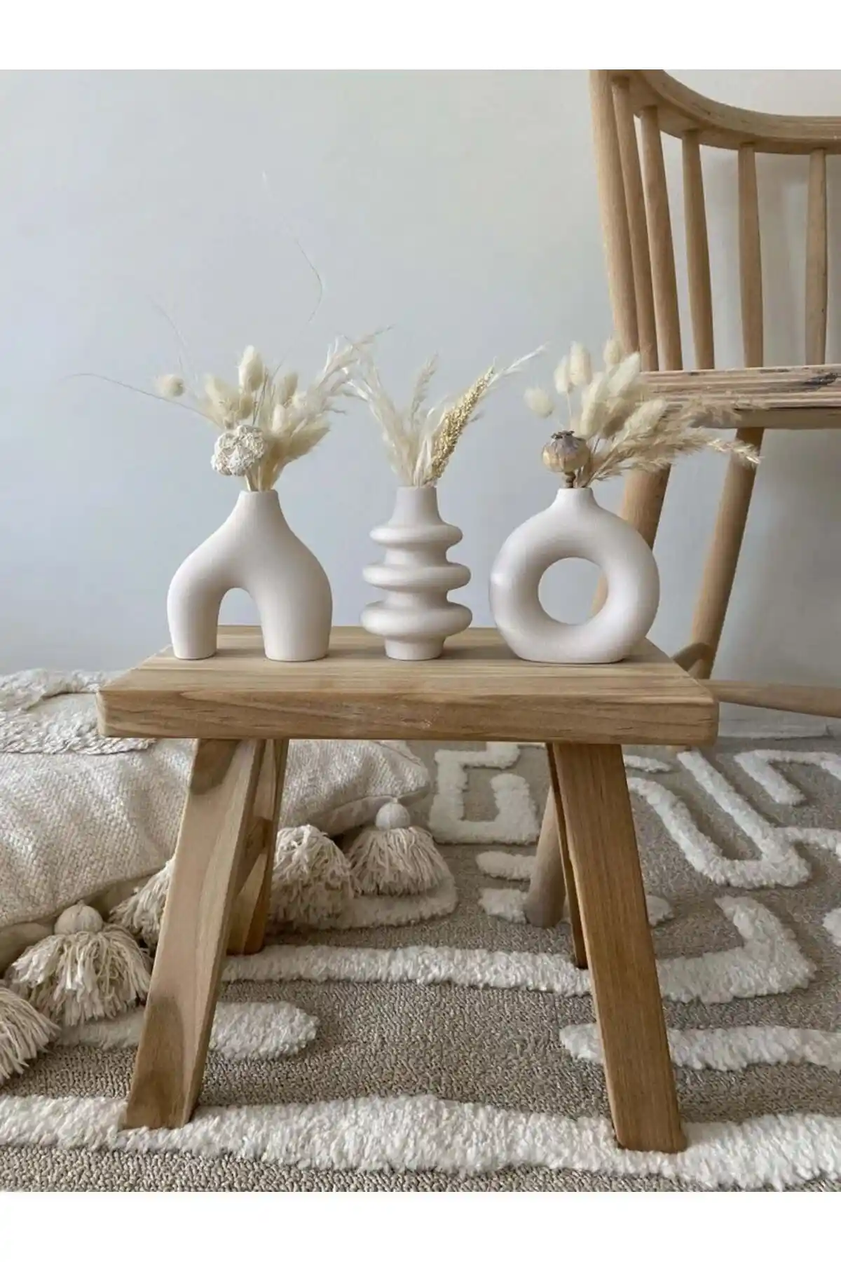 Polka Living 3'lü Iconic Minimal Bej Vazo ve Kibrit Set İncelemesi