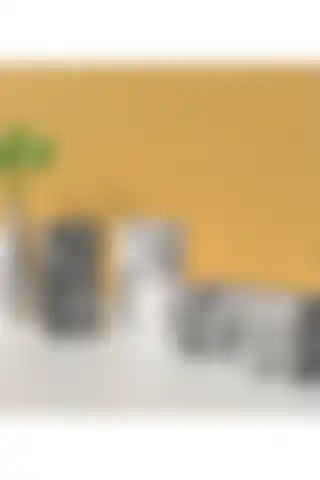 Kaktüsbutik Şık Beton Yüz Heykeli ile Modern Ev Dekorasyonuna Zarafet Katın