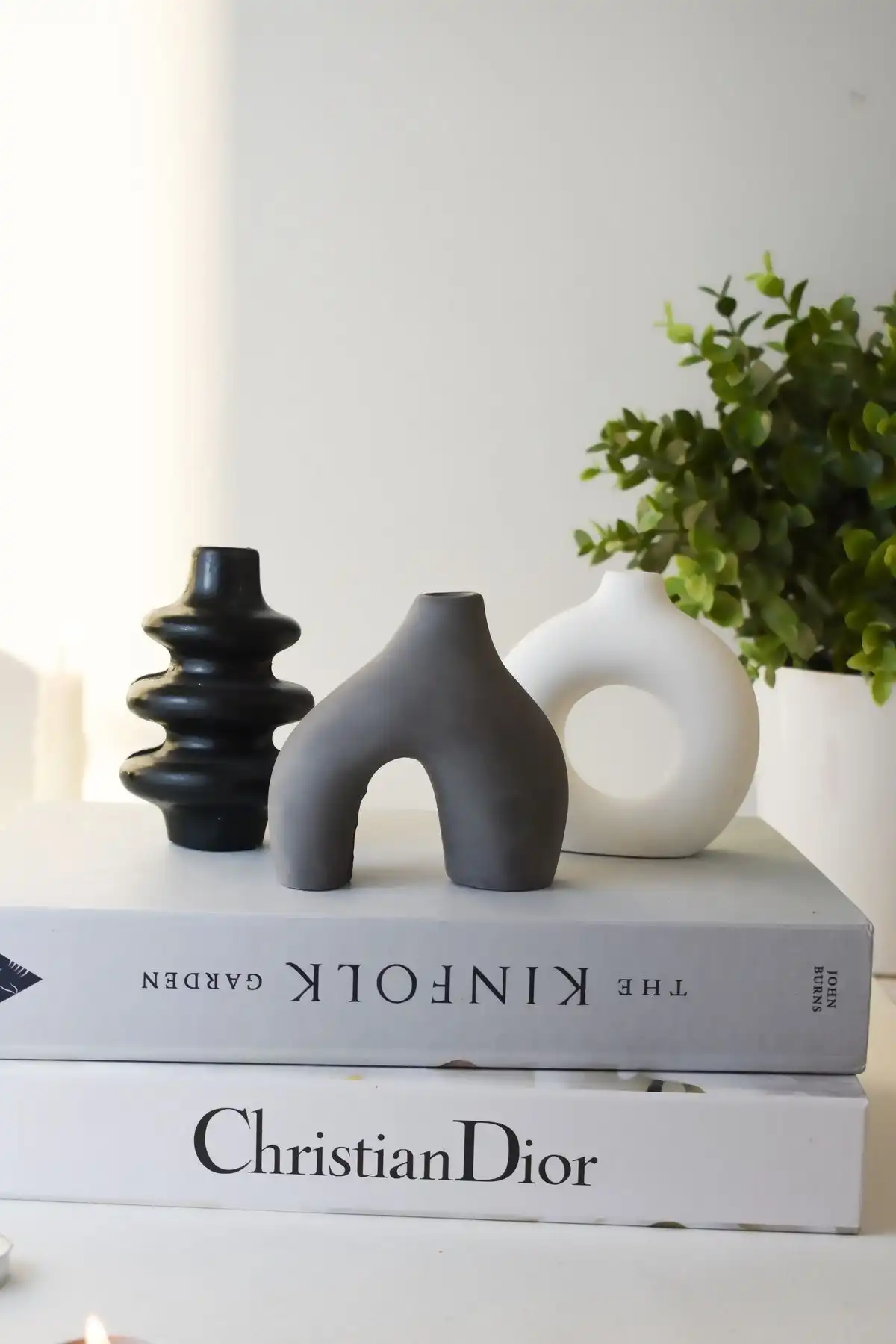LALEZEN HOME 3'lü Bohem Vazo Seti: Modern ve Estetik Bir Seçenek Eviniz İçin