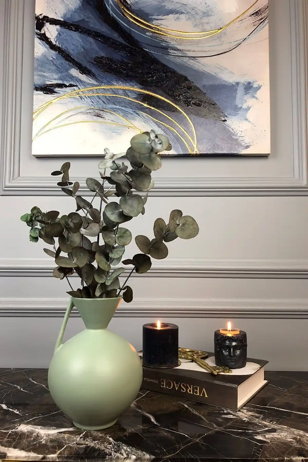 AstreHome Modern Tombul Seramik Vazo: Estetik ve Fonksiyonelliğin Buluşması