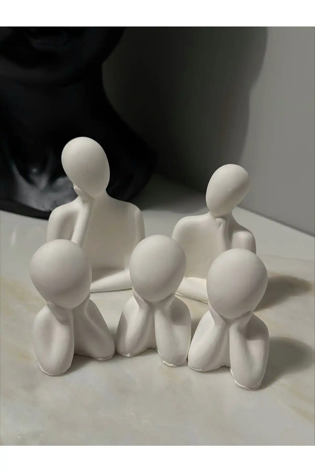 Bautinq Store Modern Beton Aile Biblo Heykeli ile Evinizi Şıklaştırın