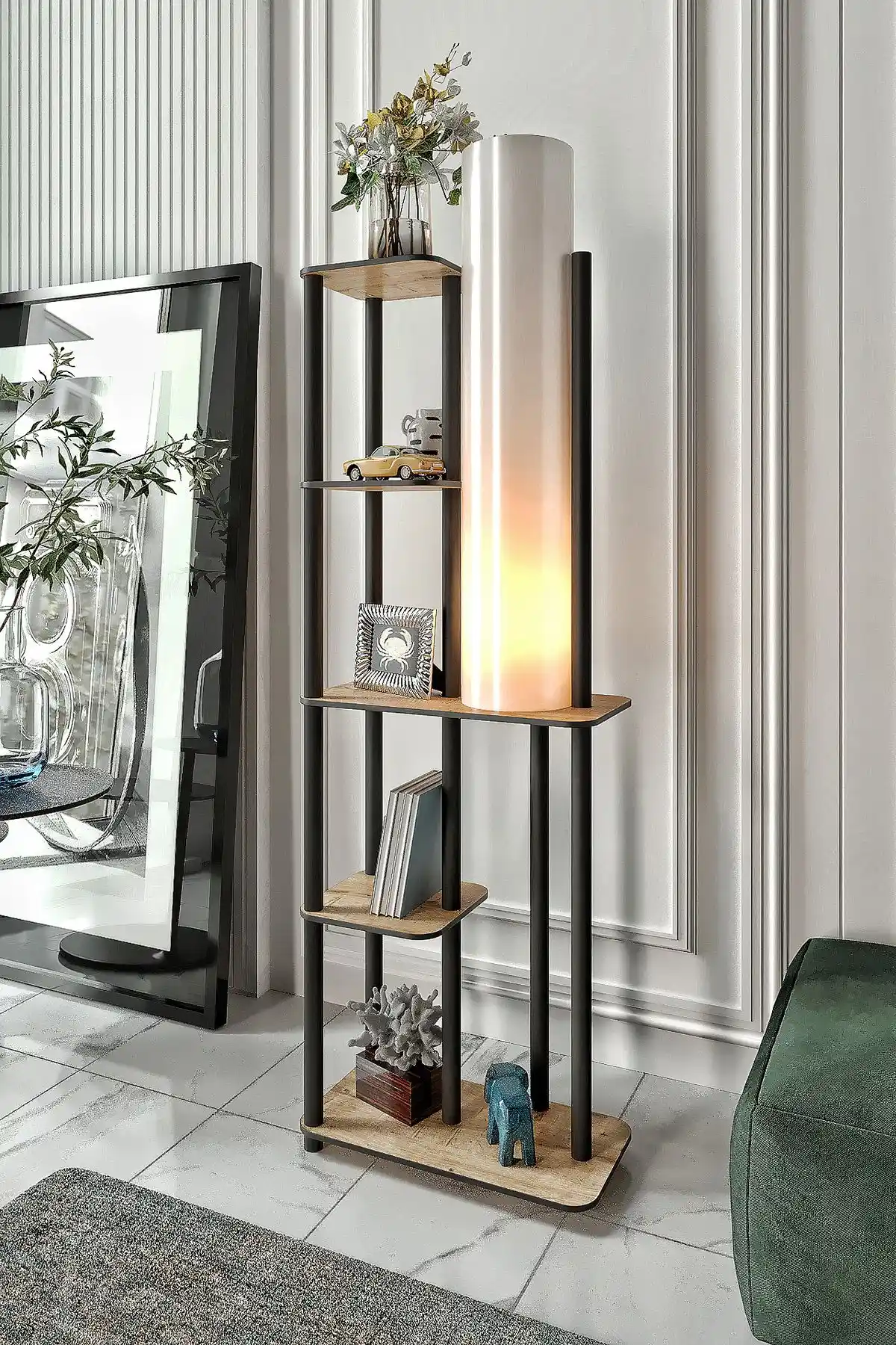 Messer Moda Dor Kitaplık Lambader: Modern Tasarım ve Fonksiyonellik Özellikleri