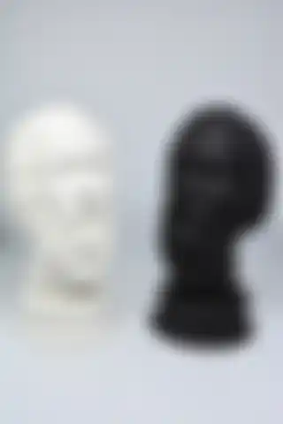 PROSES SANAT 2'li Sokrates Büst Heykel Biblo ile Estetik ve Kaliteyi Yakalayın