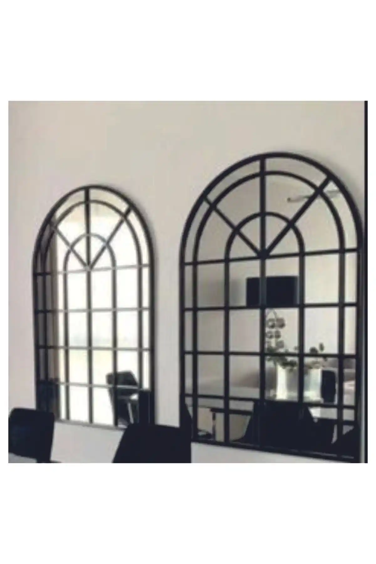 Ahşapdekor Pencereli Dekoratif Ayna ile Modern Tasarım ve Fonksiyonellik