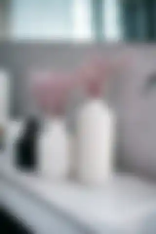 Dekoratif İskandinav Tarz Mini ve Uzun Beton Vazo Seti: Minimalist Ev İhtiyaçları