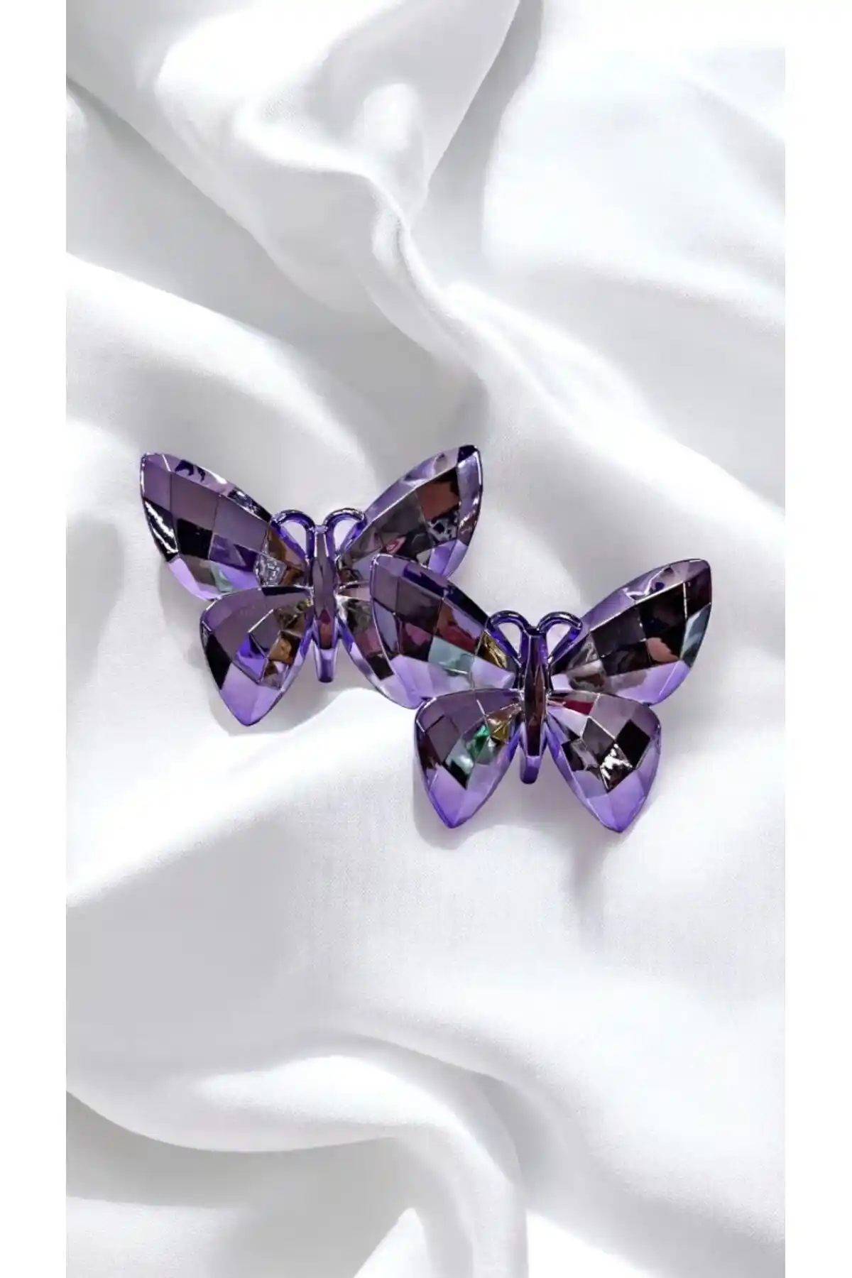 Eoshome Ikili Kelebek Biblo Mor: Estetik ve Modern Dekorasyon Aksesuarı