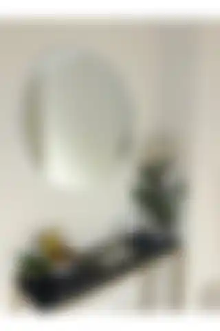 Ersan Dizayn Metal Beyaz Yuvarlak Ayna: Modern Tasarım ve Fonksiyonellik