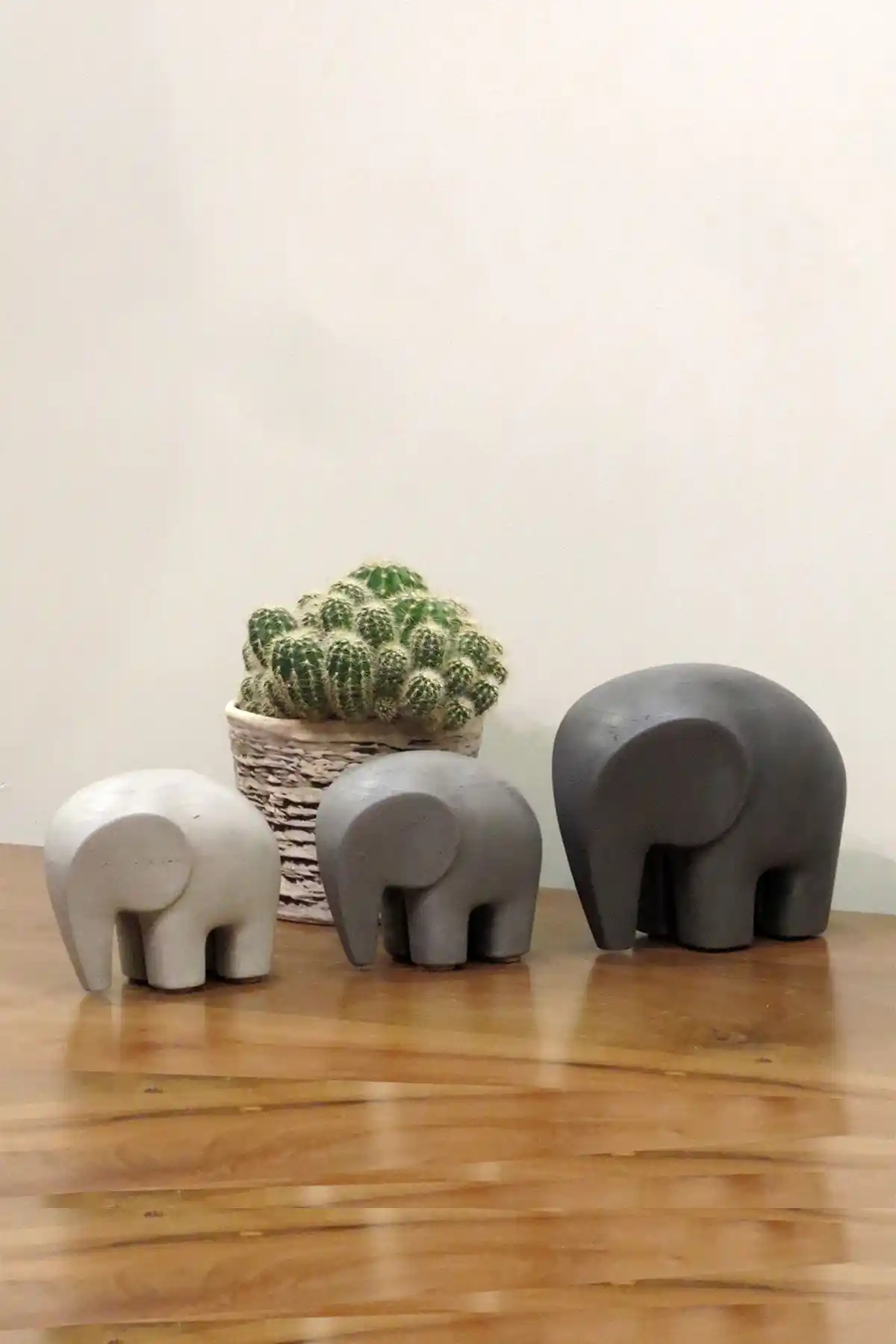 Ghogol HomeBeton Minimalist Fil Biblo Seti ile Modern Dekorasyon Fırsatı