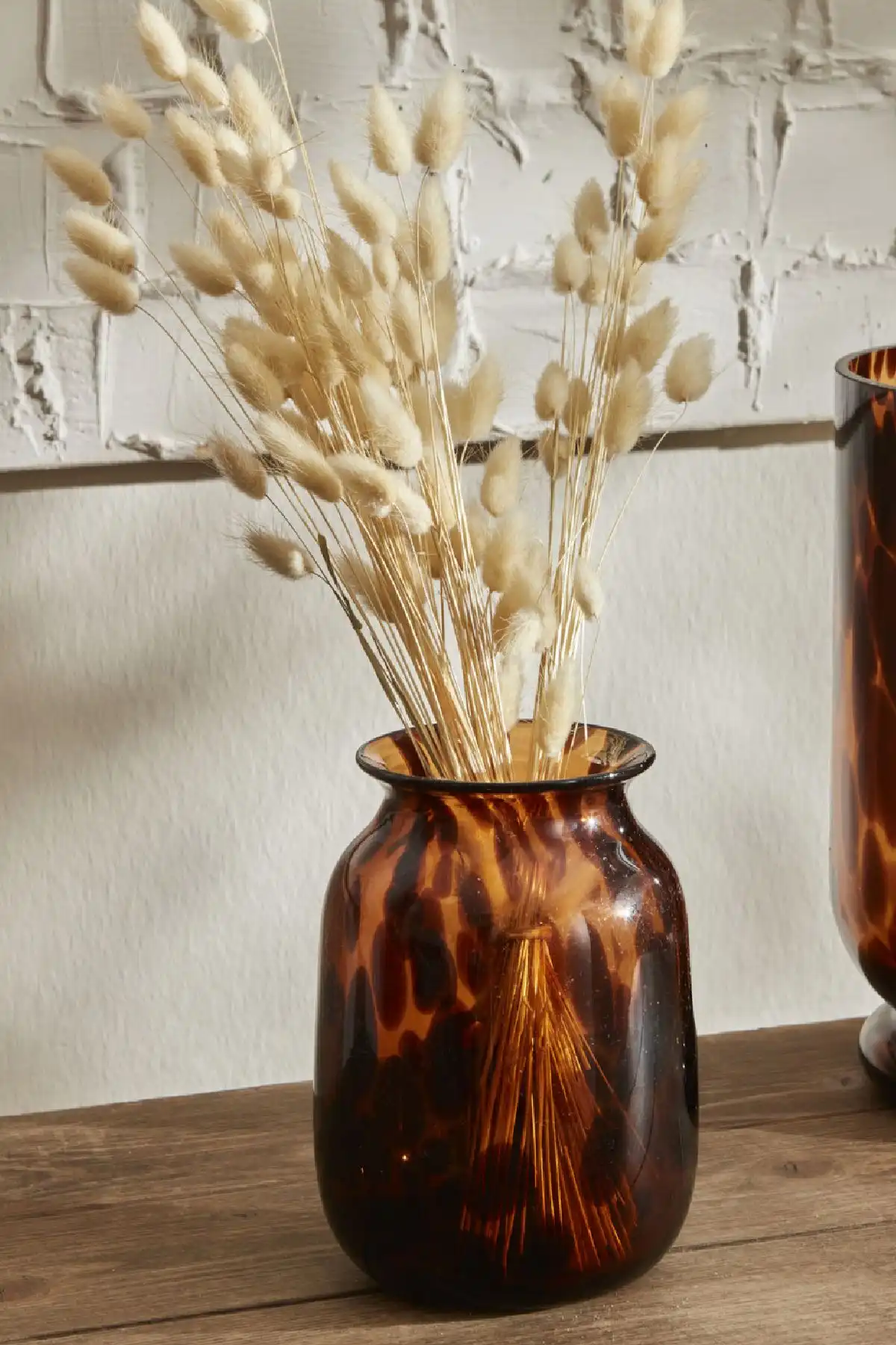 Karaca Home 15 cm Patterned Vase: Elegant Retro Design to Enrich Your Decor