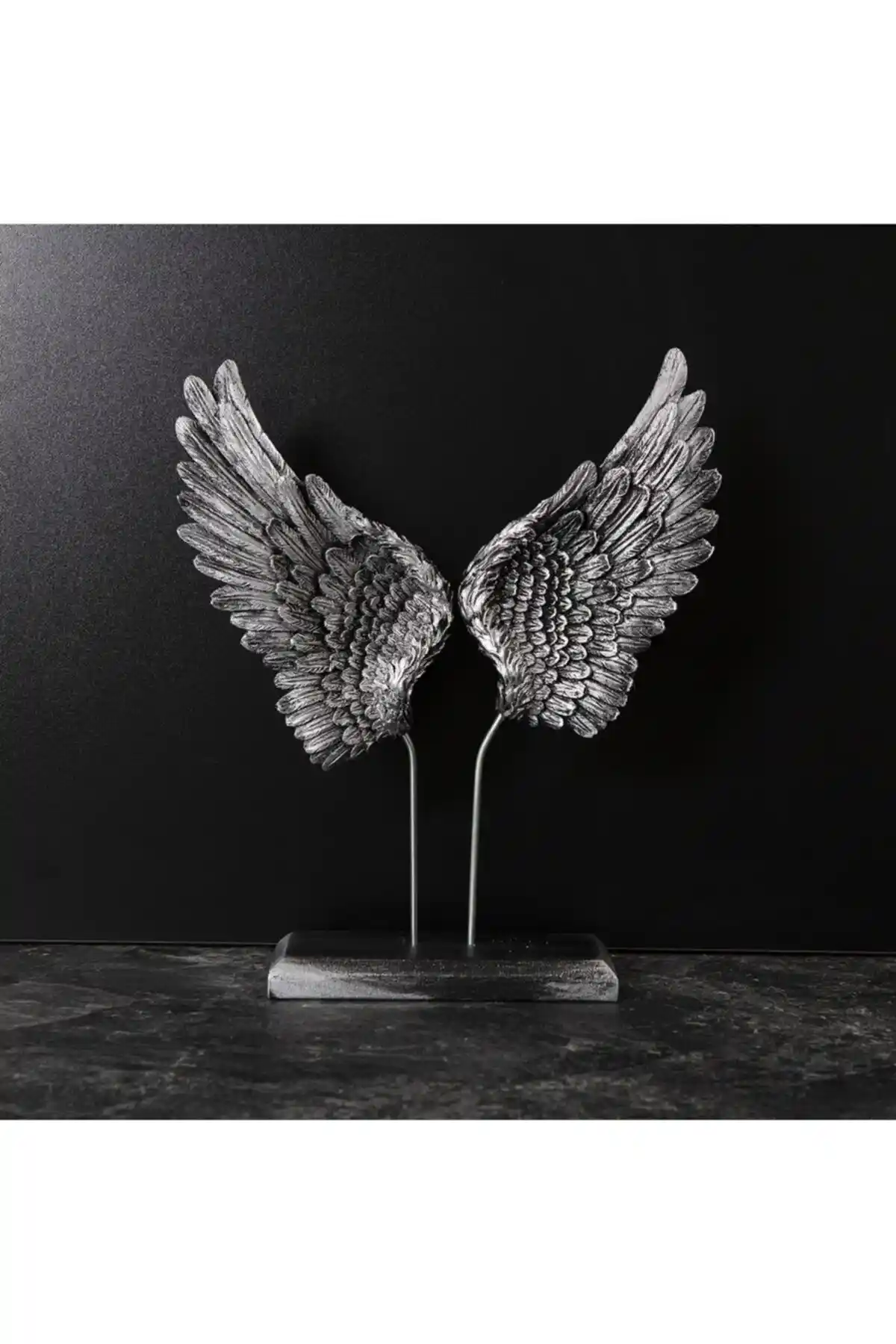 Vip Sanat Melek Kanadı Gümüş Eskitmeli: Estetik ve Şıklığın Buluşma Noktası