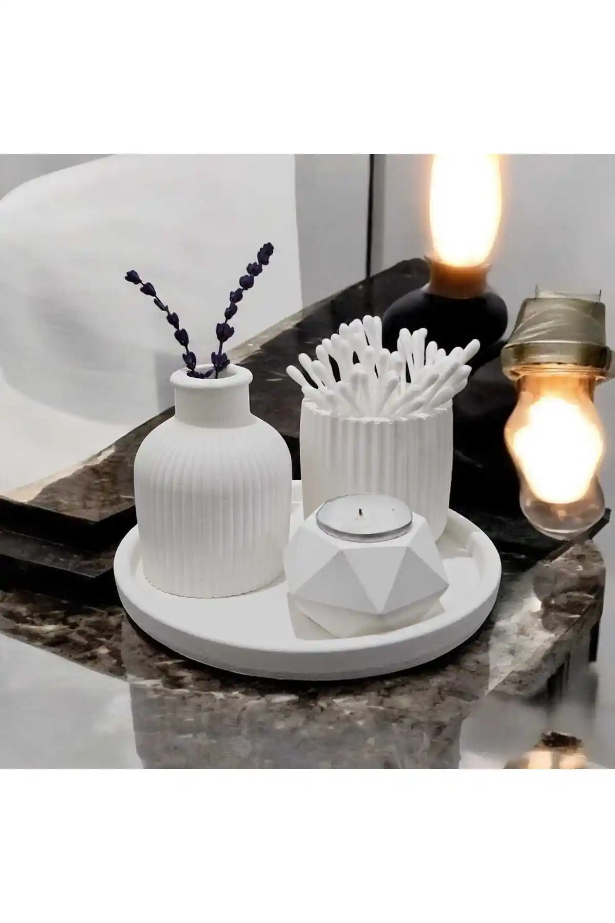 DNZ Dekoratif Banyo Seti ile Estetik ve Fonksiyonelliği Bir Arada Yaşayın