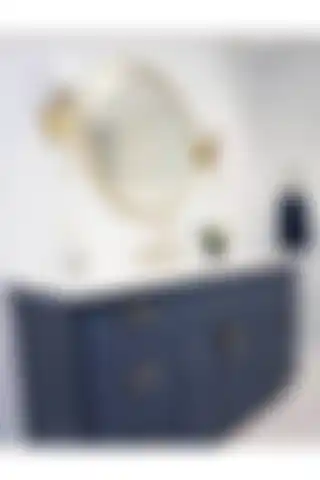 Ersan Dizayn Metal Çerçeve Altın Renkli Dekoratif Yuvarlak Ayna ile Mekânınızı Yenileyin