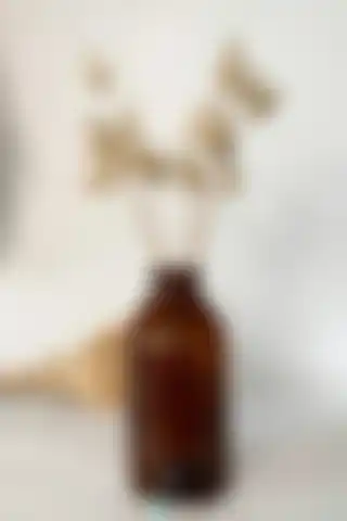 LALEZEN 250 Ml Amber Kahverengi Mini Cam Vazo ile Ev Dekorasyonunu Güzelleştirin
