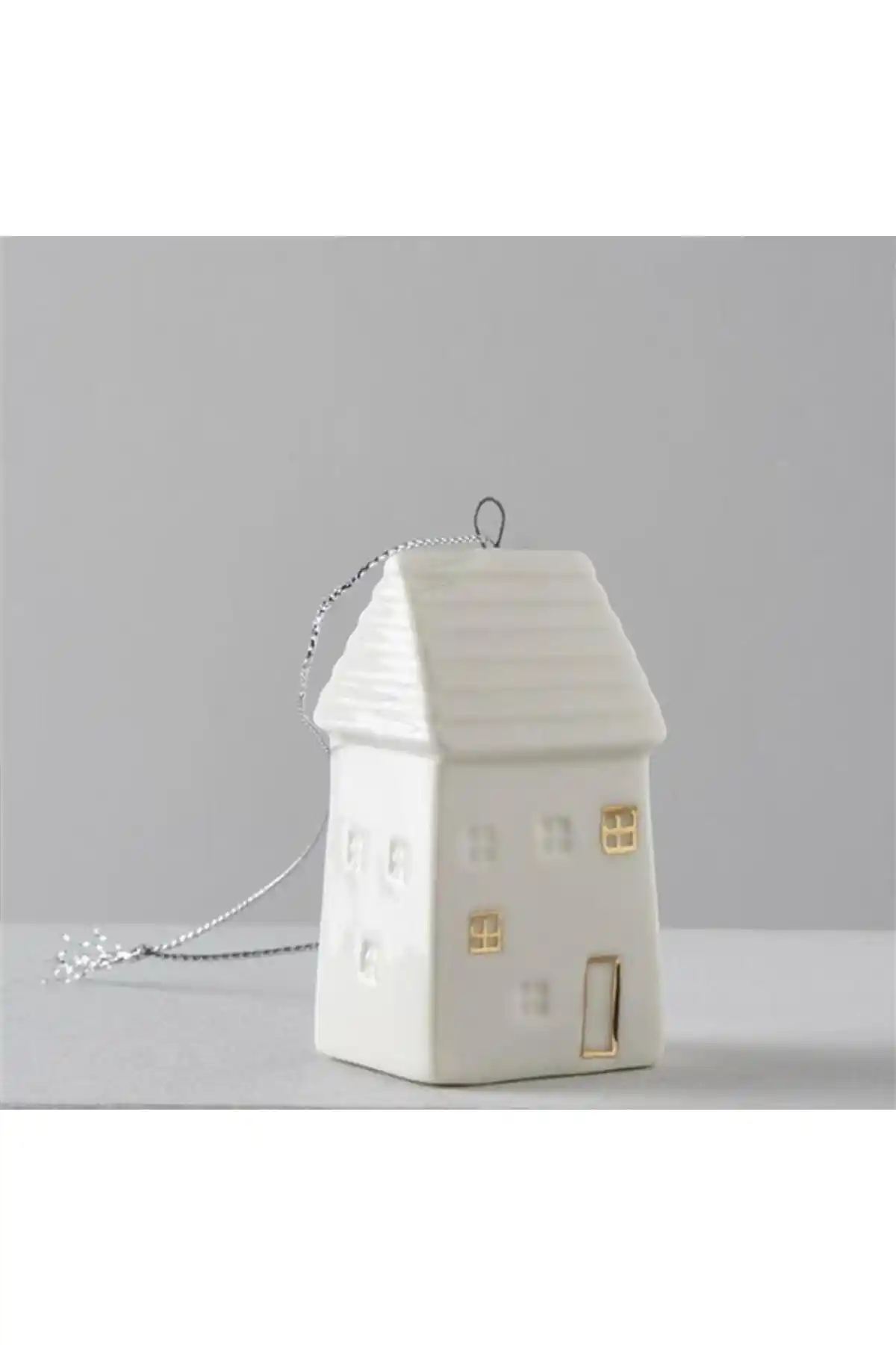 LİNECRAFT Linens Muadil İkili Beyaz Biblo Set ile Şık ve İşlevsel Dekorasyon