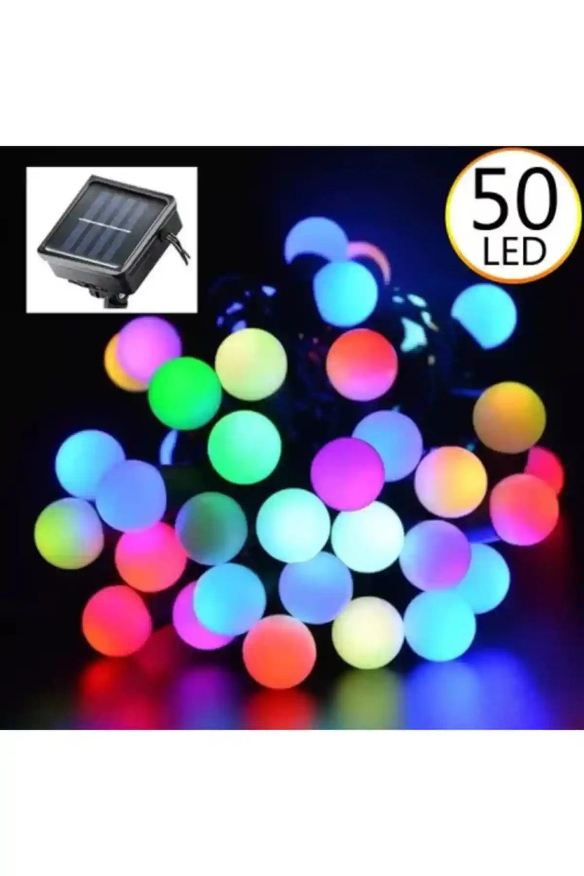 24Sat 50 Led Güneş Enerjili Aydınlatma ile Bahçenizi Güzelleştirin