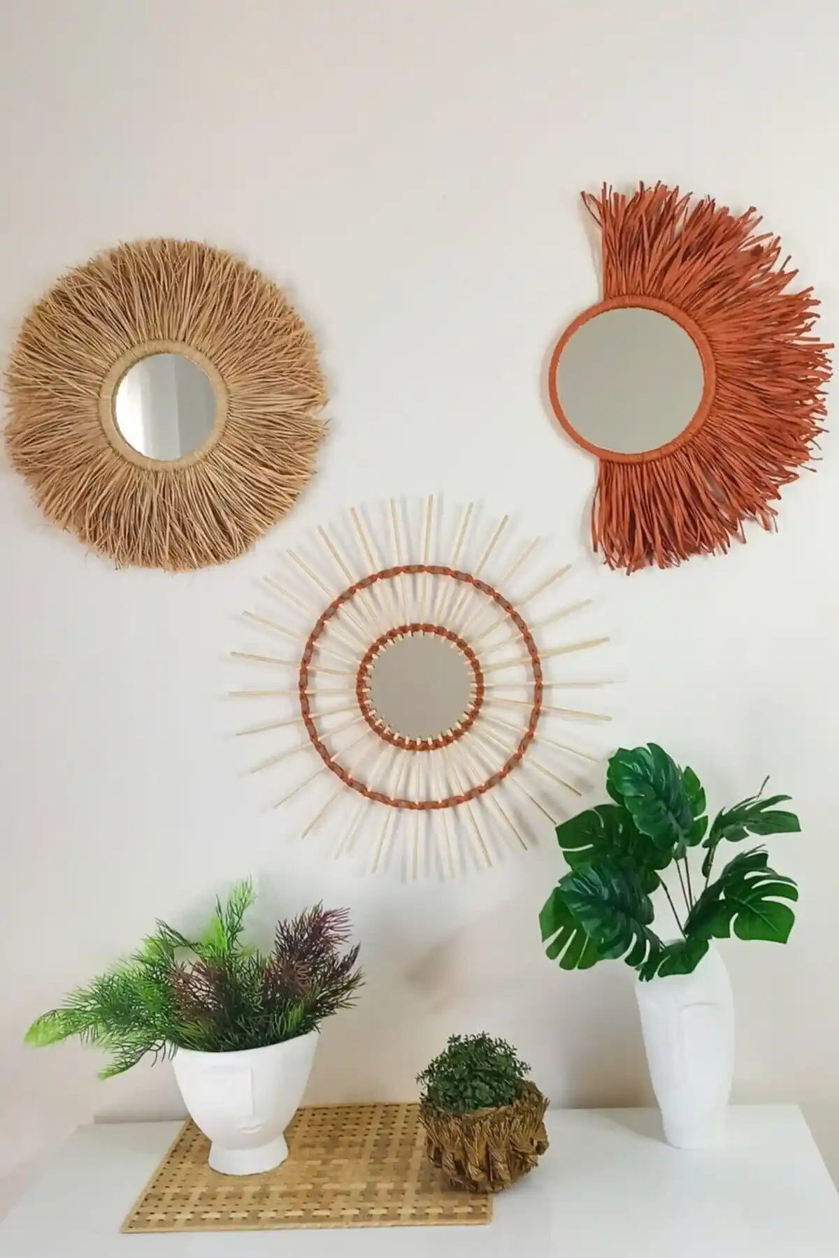 Bubihome Estetik Ayna Seti ile İç Mekanlarda Şıklık ve Fonksiyonellik Kazanın