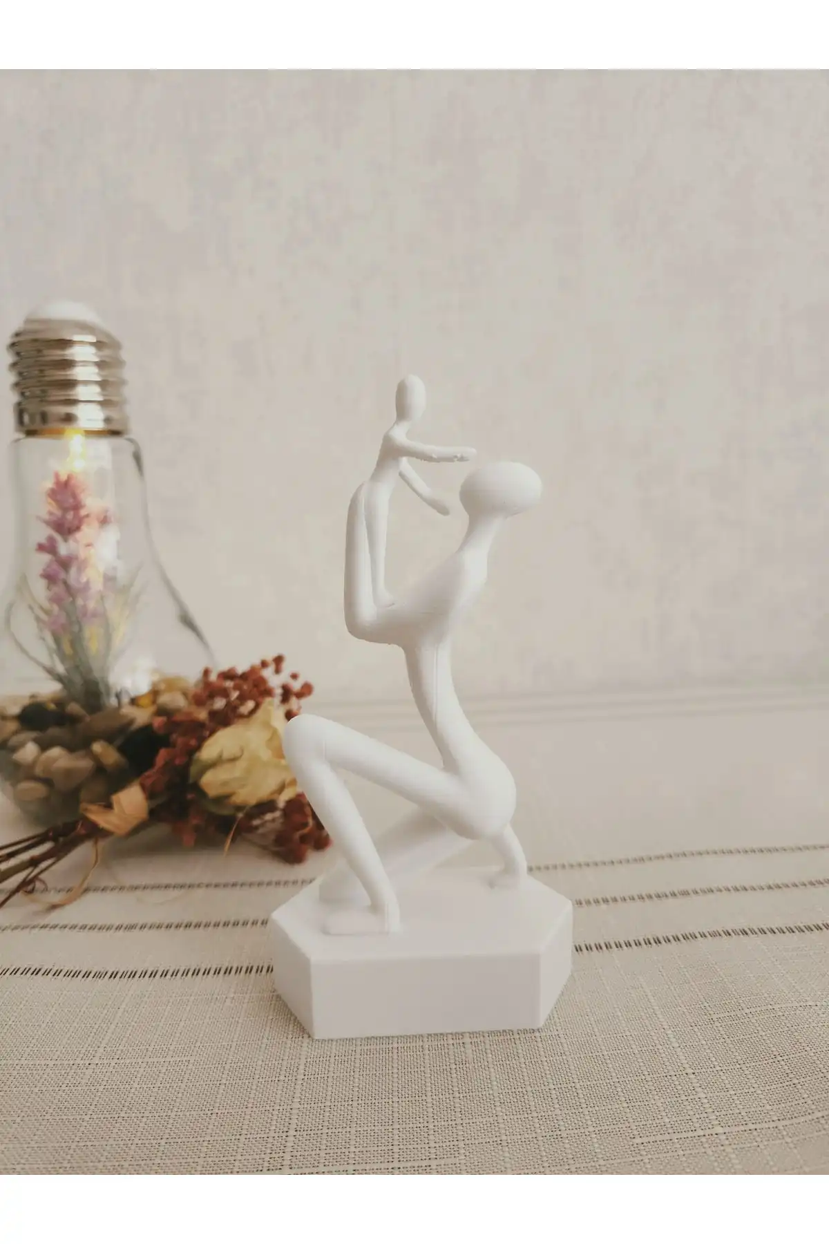 İskandinav Tarzı ALTINDAL Home Anne ve Bebek Modeli Biblo Heykel İncelemesi