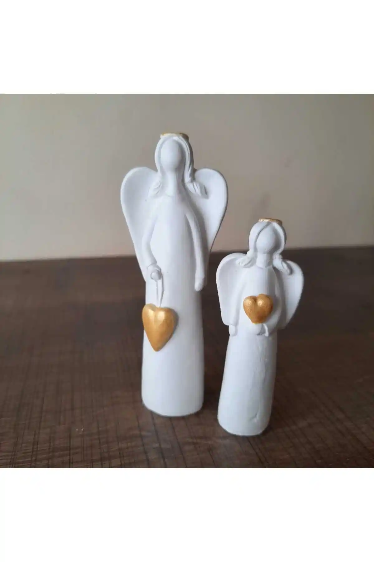 Melora Anneler Günü İçin Şık Melek Biblo Seti: Estetik ve Dayanıklılık Bir Arada