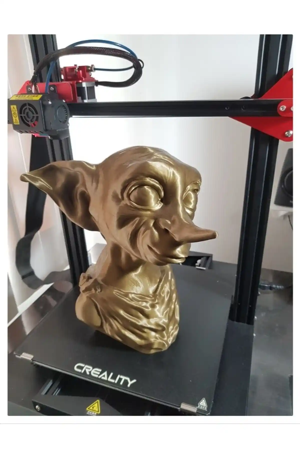 TuransoyCraft Dobby Özgür Cin Büst: Kaliteli ve Estetik Harry Potter Eşyası