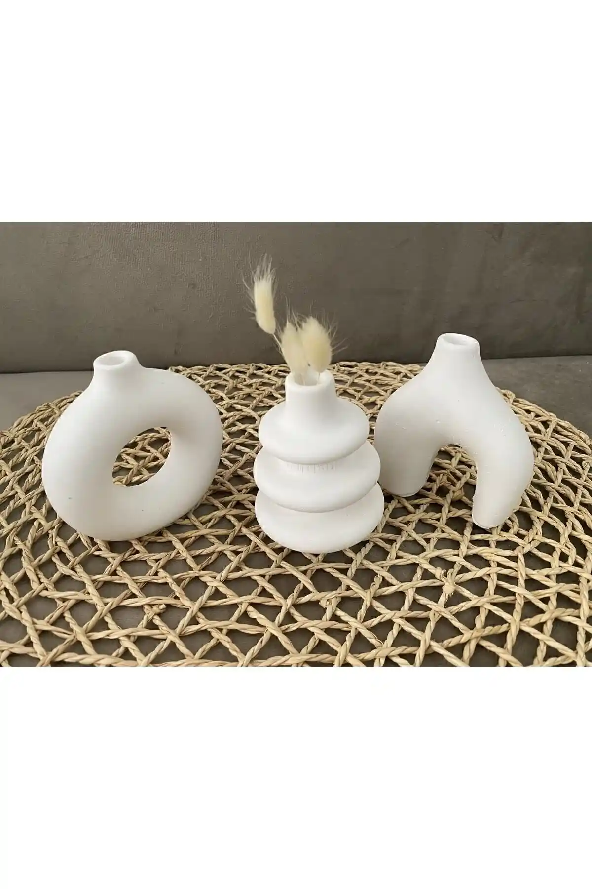 YADEHOME Minimal Vazo Üçlü Set Bohem ile Şıklığın ve Fonksiyonelliğin Buluşması