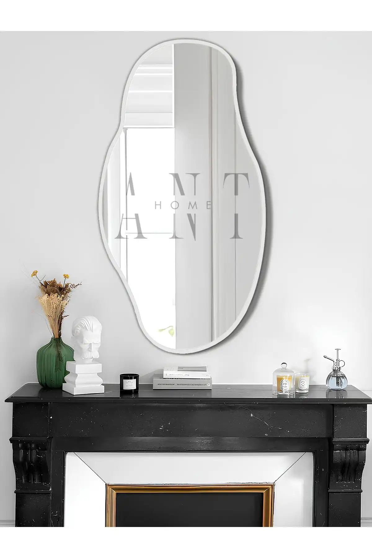 Ant Home Asimetrik Konsol Aynası ile Modern ve Estetik Ev Dekorasyonu
