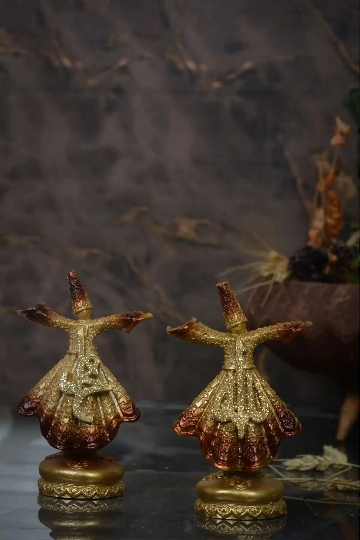 Asfhome Polyester Döküm Biblo Figür ile Şık Ev Dekorasyonu için Alternatifler