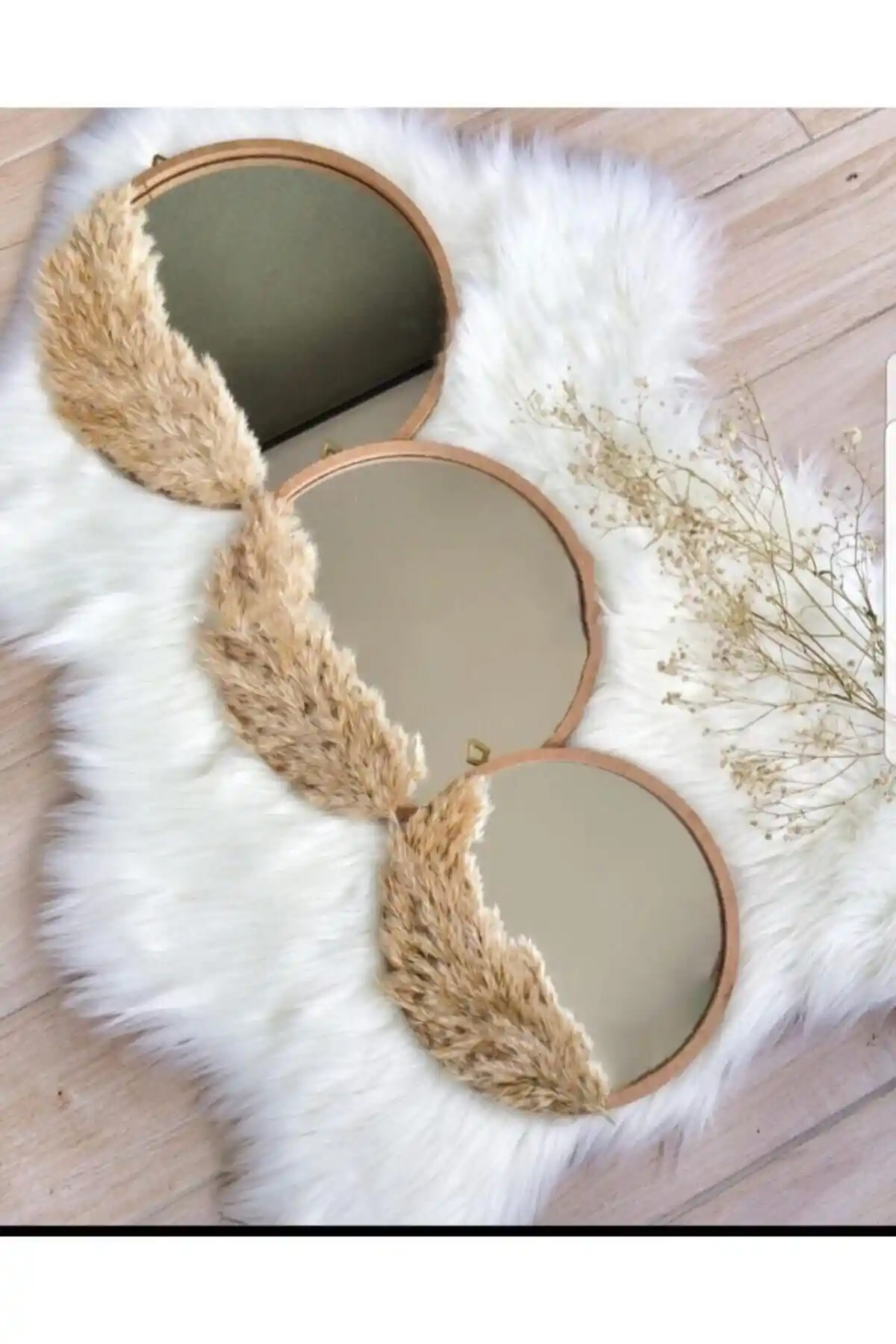 Bohem Tarzı Makrome Ayna ile Evinize Şıklık Katın