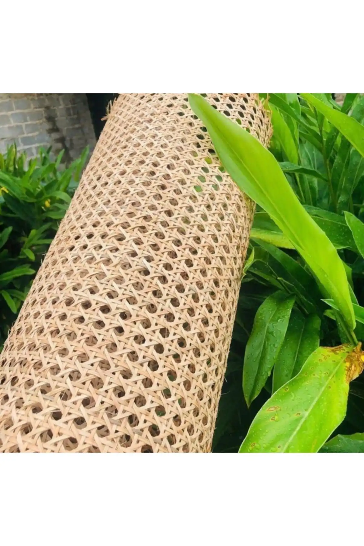 Lina 60cm x 100cm Plastik Hazeran Hasır ile Modern İç Mekanlar İçin Şıklık