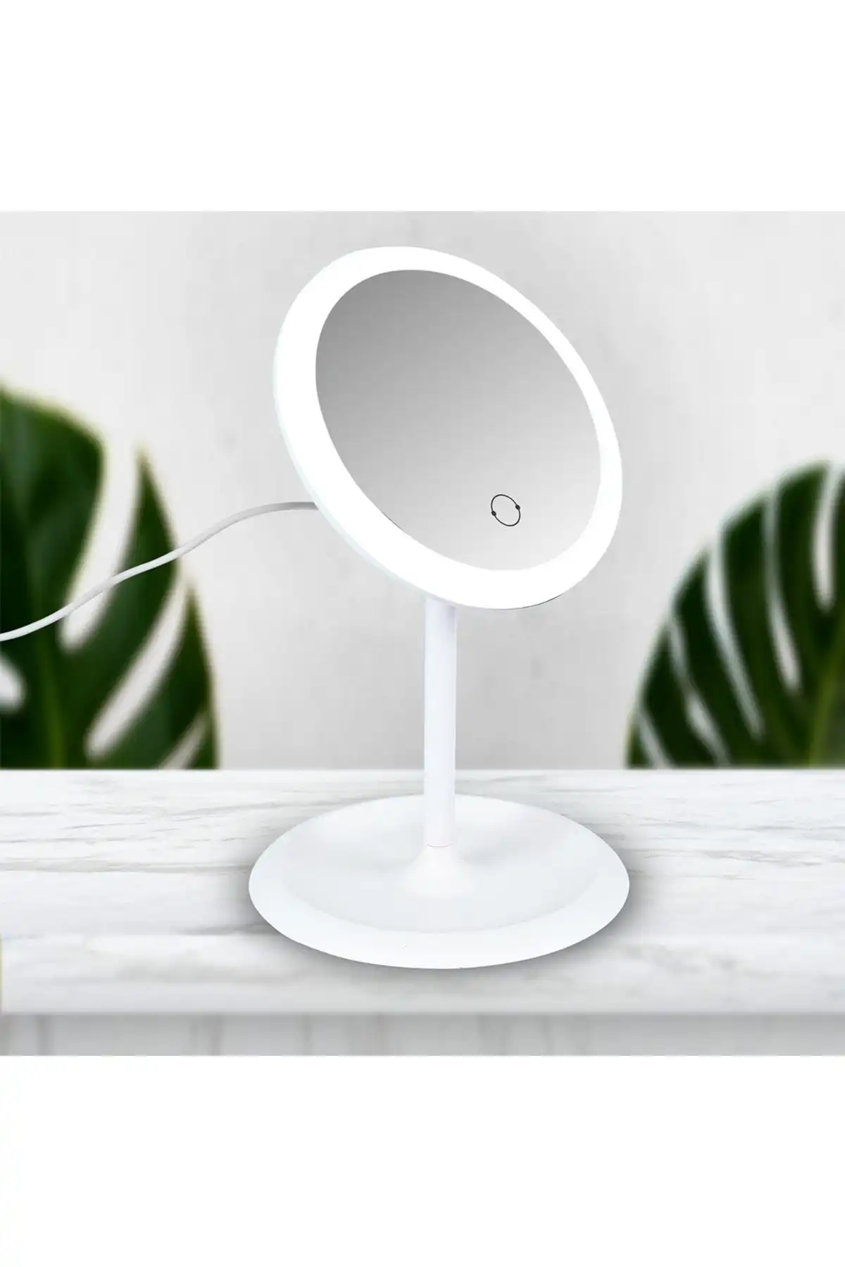 Mamma Beauty Led Işıklı Elektrikli Masa Üstü Makyaj Aynası ile Işıklandırılmış Deneyim
